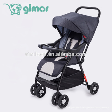 Poussette bébé pliable super légère 2 en 1 landau bébé système de voyage porte-bébé réglable